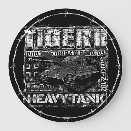 Tiger II Large Clock