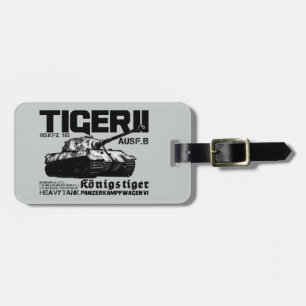 Tiger II Luggage Tag