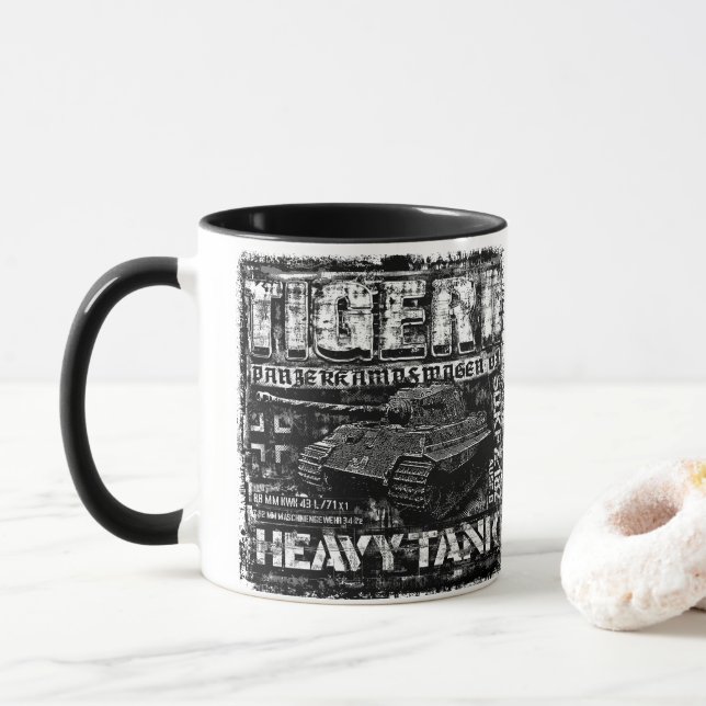 Tiger II Mug (With Donut)