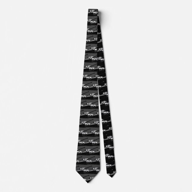 Tiger II Neck Tie (Front)