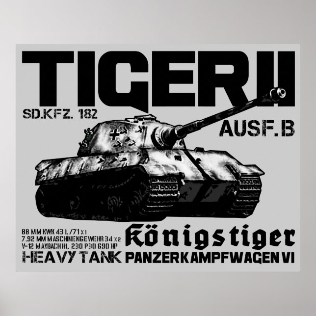 Tiger II Poster (Front)