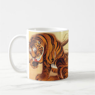 Tiger Illustration by Ito Jakuchu Coffee Mug