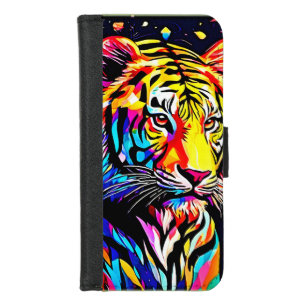 Tiger in a Floral Dream iPhone 8/7 Wallet Case