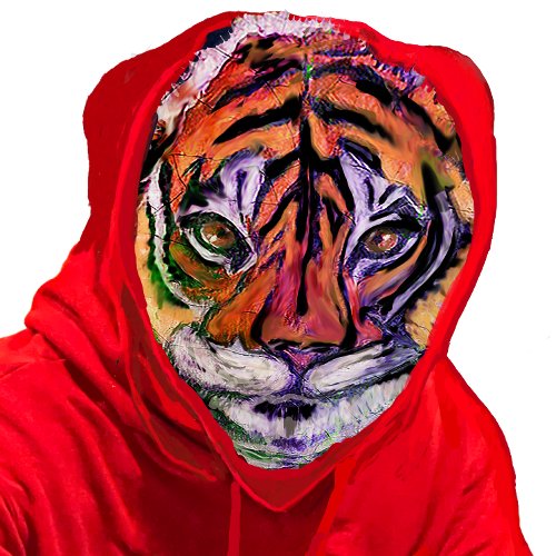 Tiger In A Sweatshirt Keep Trying Funny T_Shirt
