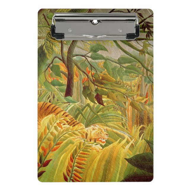 Tiger in a Tropical Storm  1891 Mini Clipboard (Front)