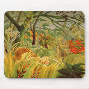 Tiger in a Tropical Storm 1891 Mouse Pad
