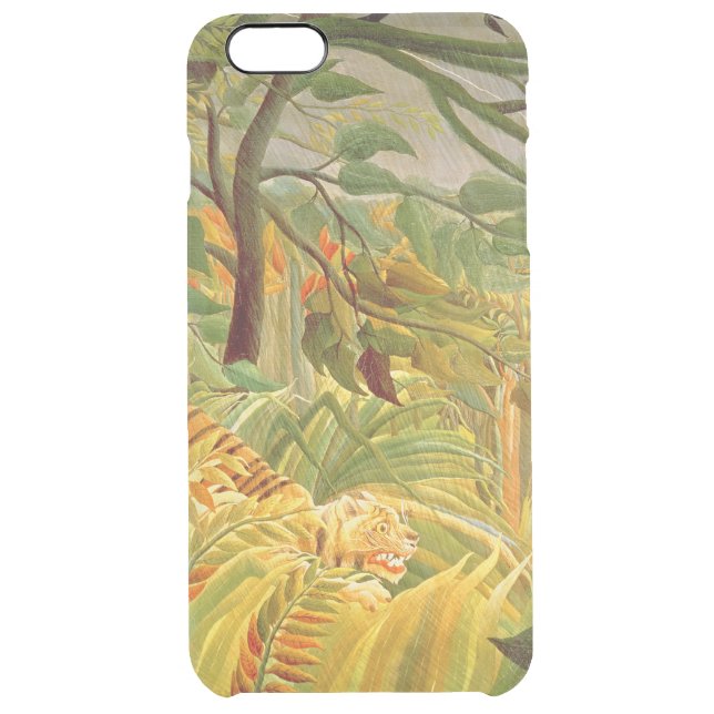 Tiger in a Tropical Storm  1891 Uncommon iPhone Case (Back)