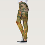 Tiger in a Tropical Storm by Henri Rousseau Leggings