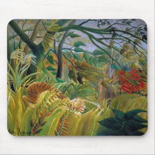 Tiger in a Tropical Storm, Rousseau Mouse Pad