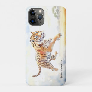Tiger in Action 3 iPhone 11 Pro Case