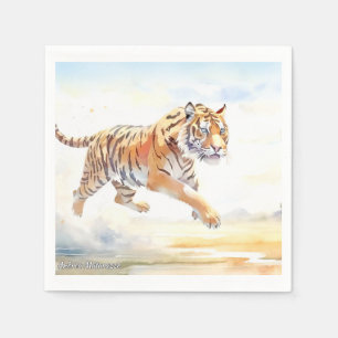 Tiger in Action 3 Napkins