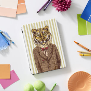 Tiger In Evening Wear iPad Pro Cover