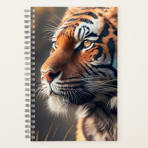 Tiger In Nature Custom 55 x 85 Spiral Notebooo Notebook