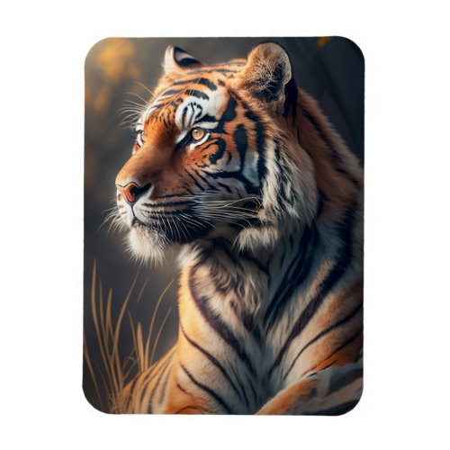 Tiger In Nature Flexible Photo Magnet