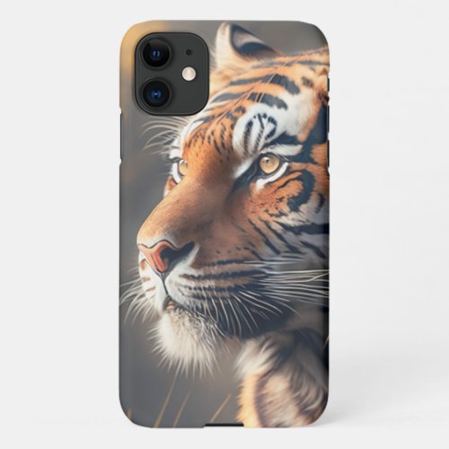 Tiger In Nature iPhone 11 Slim Fit Case Glossy  iPhone 11 Case