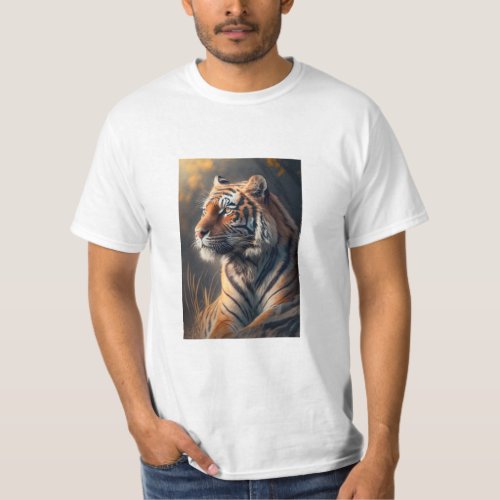 Tiger in nature Mens Value  T_Shirt