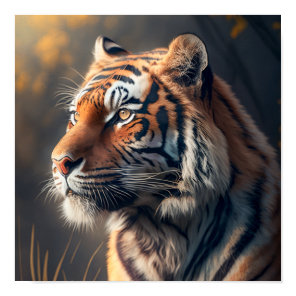 Tiger In Nature Value Poster Paper (Matte) 12" x 1