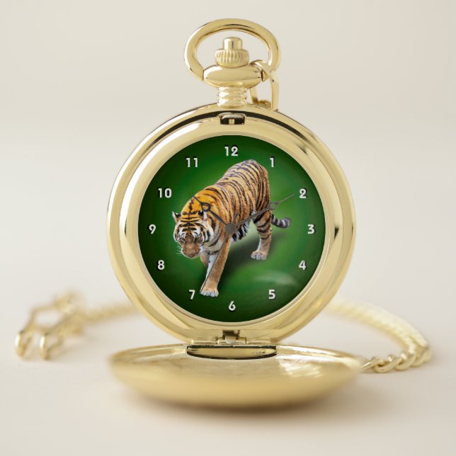 TIGER IN YOUR DIRECTION POCKET WATCH (Inside)