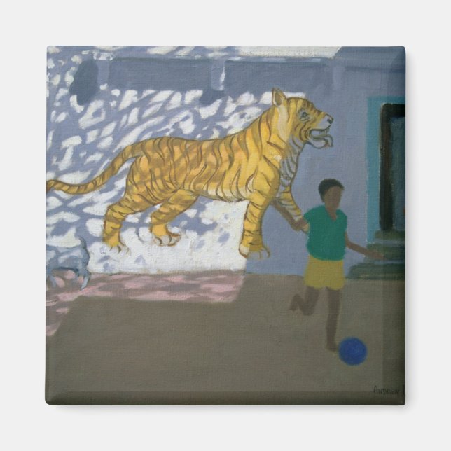 Tiger India Magnet (Front)