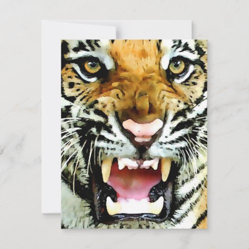 Tiger Invitations
