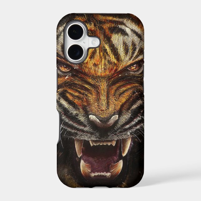 Tiger iPhone 5/5s case (Back)