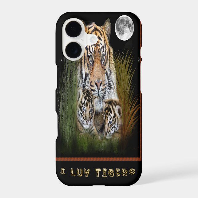 Tiger Iphone Case (Back)