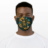 Tiger Japanese tattoo art Adult Cloth Face Mask (Worn)