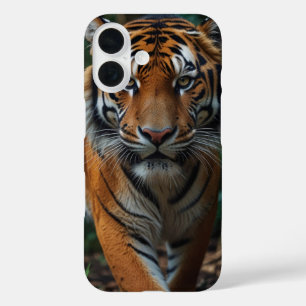 Tiger Jungle Animal Rainforest iPhone 16 Case