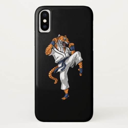 Tiger Karate iPhone X Case