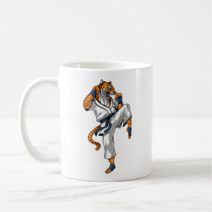 Tiger Karate Coffee Mug