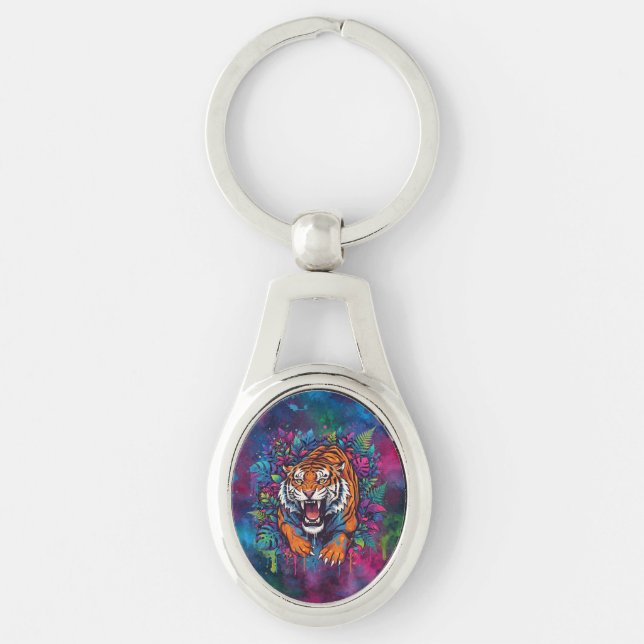 Tiger Keychain (Front)