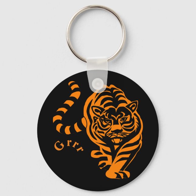 Tiger Keychain (Front)
