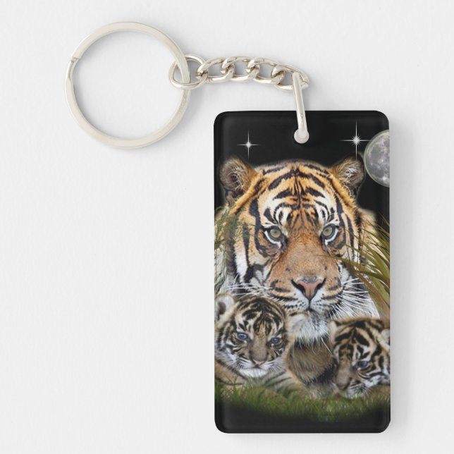 Tiger Keychain (Front)