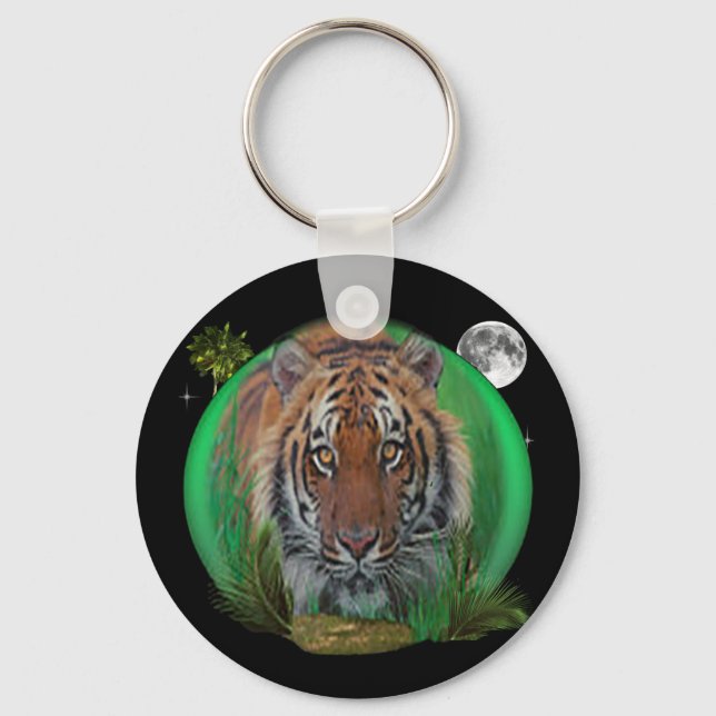 Tiger Keychain (Front)