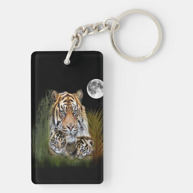 Tiger Keychain (Back)