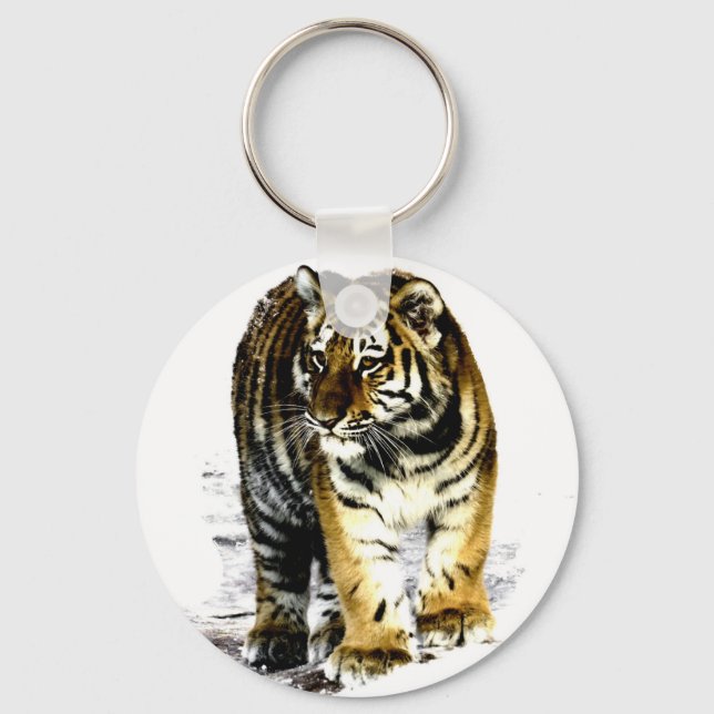 Tiger Keychain (Front)