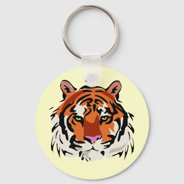 Tiger Keychain (Front)