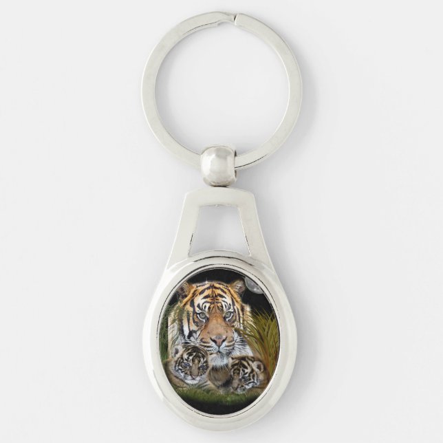 Tiger Keychain (Front)