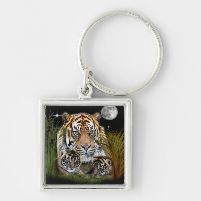 Tiger Keychain (Front)