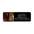 Tiger Label | Zazzle
