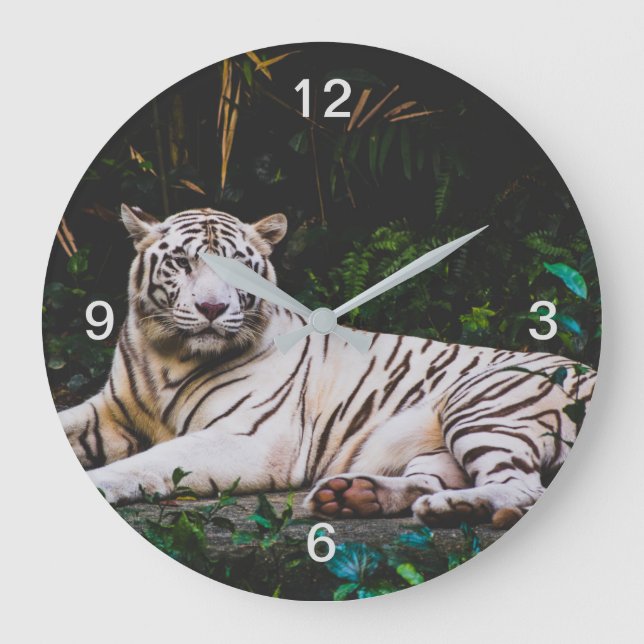 Tiger Large Clock (Front)