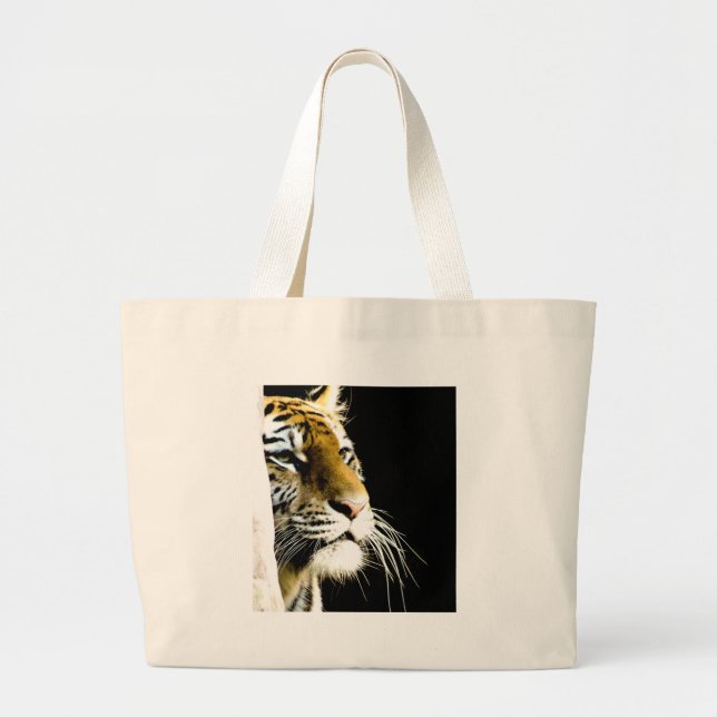Tiger Large Tote Bag (Front)