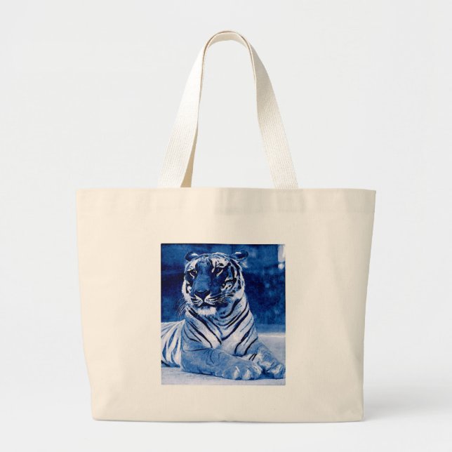 Tiger Large Tote Bag (Front)