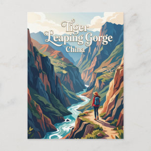 Tiger Leaping Gorge China Postcard