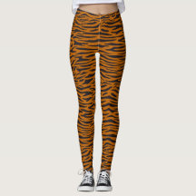Tiger Legging, Animal Legging for women