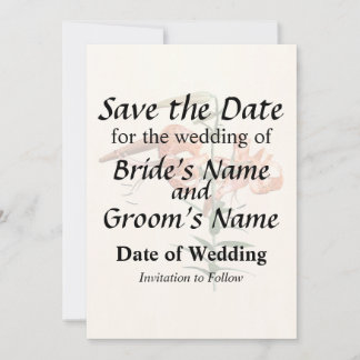 Tiger Lilies And Buds Save The Date
