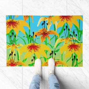 Tiger Lilies Doormat