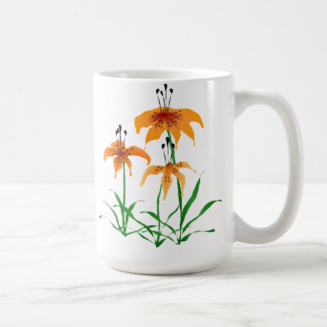 Tiger Lilies Mug (Right)
