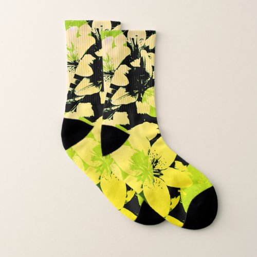 Tiger Lilies Socks