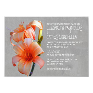 Tiger Lily Invitations 10